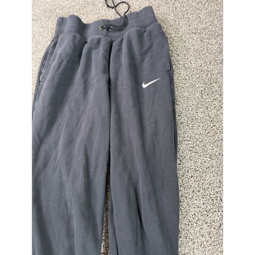 Nike Sportswear Phoenix Fleece High Waisted Joggers Women's Size Small Black